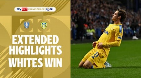 WHITE HOT! | Sheffield Wednesday v Leeds United extended highlights