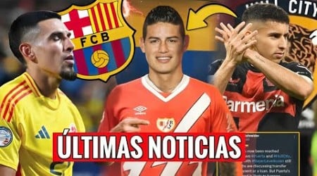 JAMES RODRÍGUEZ SORPREDE RAYO VALLECANO, DANIEL MUÑOZ BARCELONA?, GUSTAVO PUERTA HULL CITY !