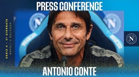 LIVE | La conferenza stampa di Mister Antonio Conte in vista di Napoli - Bologna