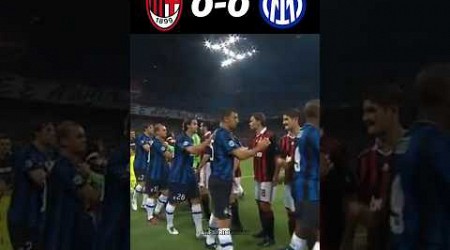 AC Milan vs Inter Milan - Derby Della Madonnina #milan #intermilan #shorts #soccer #football