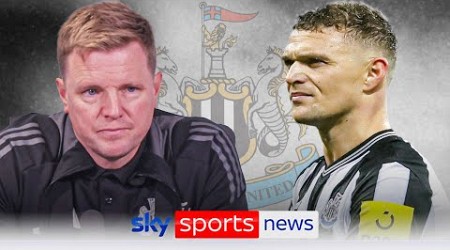 Newcastle: Eddie Howe surprised by Kieran Trippier exit reports