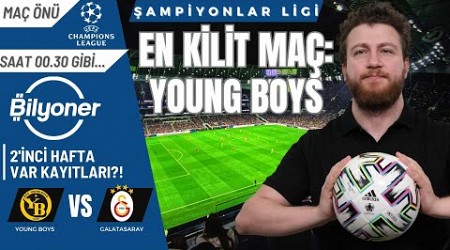 Sezonun Maçı: Young Boys vs Galatasaray | Barış Alper Yılmaz, VAR Kayıtları | Maç Önü #Bilyoner