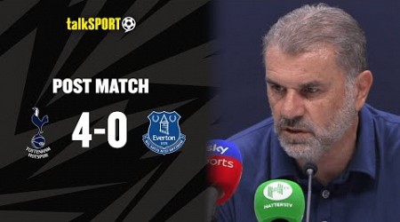 Ange Postecoglou PRAISES His Tottenham Side After They BATTERED Everton In 4-0 Win