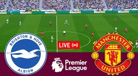 [LIVE] Brighton Hove Albion vs Manchester United Premier League 24/25 Full Match - Video Game