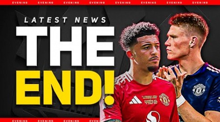 Sancho QUITS Again! McTominay EXIT Close! Man Utd Transfer News