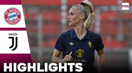 Bayern Munich vs Juventus | Highlights | Women&#39;s Friendly 20-08-2024