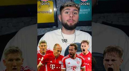 FC Bayern 2013 vs 2024 