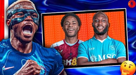 OSIMHEN CLOSER TO CHELSEA! NAPOLI AGREE 45m LUKAKU DEAL, ASTON VILLA WANT STERLNG || Chelsea News