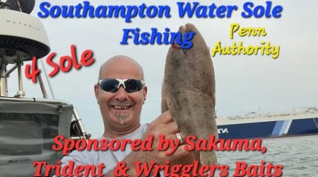 Sole Fishing Southampton Water Small Boat Fishing Penn Authority Fin-nor Southcoast United kingdom