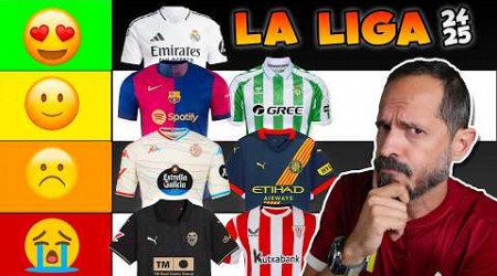 Estas son las Mejores y Peores Camisetas de la LIGA 2024/25