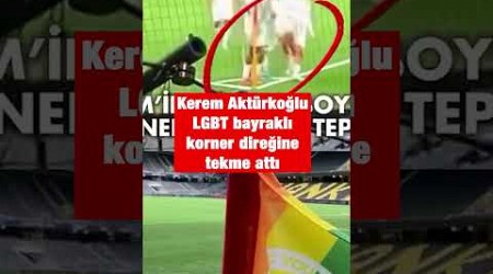 Kerem Aktürkoğlu Galatasaray Young Boys maçında korner direğine vurdu #shorts #galatasaray #futbol