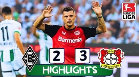 Borussia M&#39;gladbach vs Bayer Leverkusen (2-3) | Highlights and Goals| Bundesliga 2024/25