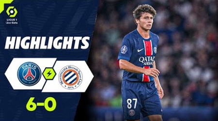 PSG - Montpellier 6-0 Résumé Ligue 1 2024