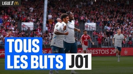 Tous les buts de la 1ère journée - Ligue 1 McDonald&#39;s 24/25