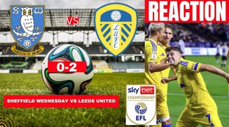 Sheffield Wednesday vs Leeds United 0-2 Live Stream EFL Championship Football Match Score Highlights