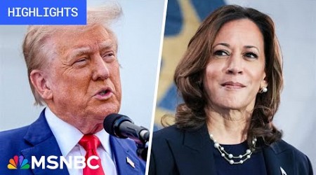 Countdown to the 2024 election: Day 78 | MSNBC Highlights