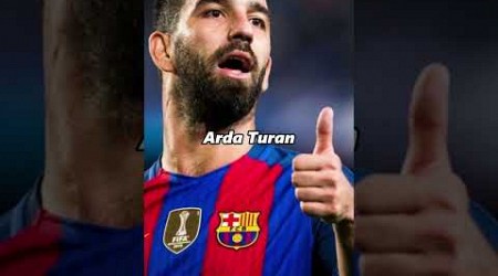 Barcelona&#39;da oynayamayan Türk futbolcular #shorts #futbol #barcelona