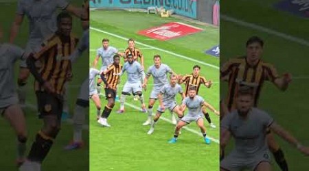 Hull city v Millwall, Chris Bedia bicycle kick