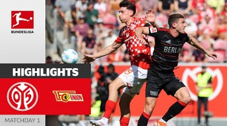 Draw in Tough Match! | Mainz 05 - Union Berlin 1-1 | Highlights | Matchday 1 – Bundesliga 2024/25