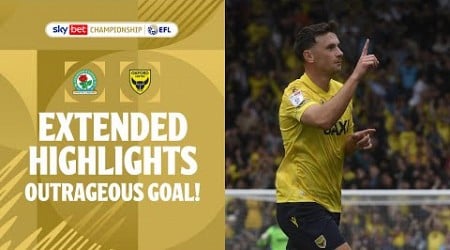 OUTRAGEOUS GOAL! | Blackburn Rovers v Oxford United extended highlights