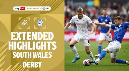 FIESTY SOUTH WALES DERBY! | Swansea City v Cardiff City extended highlights