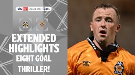 EIGHT GOAL THRILLER! | Cambridge United v Blackpool extended highlights