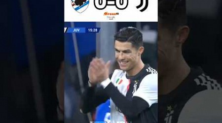 Sampdoria vs Juventus Cristiano Ronaldo Scored #youtube #shorts #football #cristianoronaldo #puas69