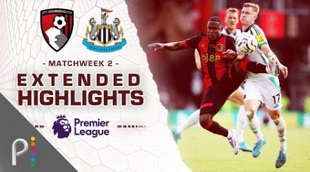 Bournemouth v. Newcastle United | PREMIER LEAGUE HIGHLIGHTS | 8/25/2024 | NBC Sports