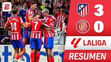 ATLÉTICO DE MADRID superó a GIRONA en gran partido con MEGA GOLES de GRIEZMANN y LLORENTE | La Liga