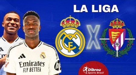 REAL MADRID X REAL VALLADOLID AO VIVO LA LIGA DIRETO DO SANTIAGO BERNABEU | RODADA 2 - NARRAÇÃO