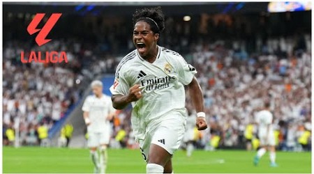 ENDRICK desata la locura con su primer gol en el BERNABÉU para Real Madrid que lo gana 3-0 | La Liga