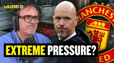 Tony Cascarino FEARS Ten Hag Could Face Extreme Pressure If Man Utd Lose To Liverpool Next Week! 