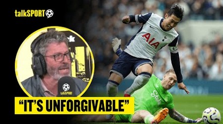 Andy Townsend RIPS Into Jordan Pickford&#39;s &#39;UNFORGIVABLE&#39; Error In Everton&#39;s 4-0 Loss To Spurs! 