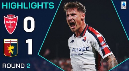 MONZA-GENOA 0-1 | HIGHLIGHTS | Pinamonti seals three points for the Grifone | Serie A 2024/25