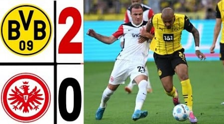 Dortmund - Frankfurt 2-0 | Highlights| Borussia Dortmund vs Eintracht Frankfurt | Bundesliga 2024/25