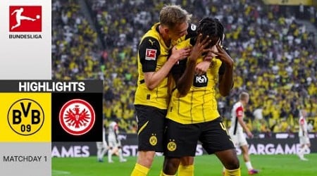 Borussia Dortmund - Eintracht Frankfurt | 2:0 | Zusammenfassung | Bundesliga 2024-25 | bvb frankfurt