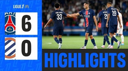 PARIS SAINT-GERMAIN - MONTPELLIER HÉRAULT SC (6-0) - 2ème journée - Ligue 1 McDonald&#39;s 24/25