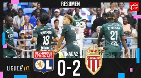 LYON 0-2 AS MONACO RESUMEN | J2 LIGUE 1 | CALIENTE TV 