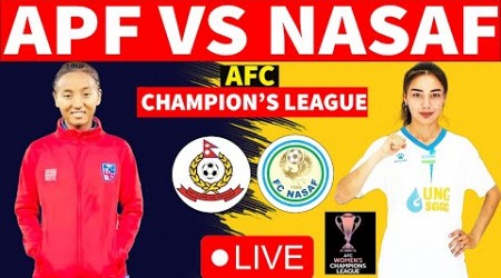 APF FC vs PFC Nasaf : Preliminary Stage AFC Women&#39;s Champions League 2024/25 Group C: