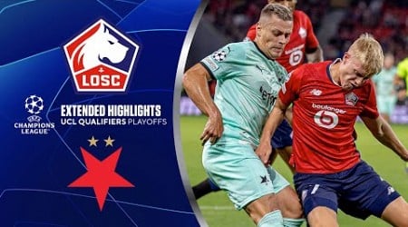 Lille vs. Slavia Praha: Extended Highlights | UCL Qualifiers - Play-offs | CBS Sports Golazo