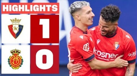 CA OSASUNA 1 - 0 RCD MALLORCA | RESUMEN LALIGA EA SPORTS