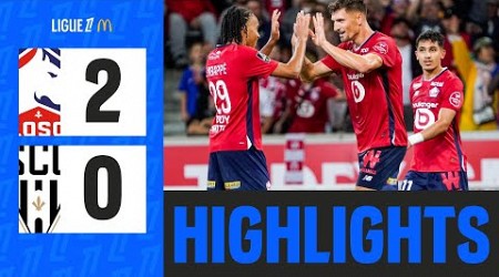 LOSC - ANGERS SCO (2-0) - 2ème journée - Ligue 1 McDonald&#39;s 24/25