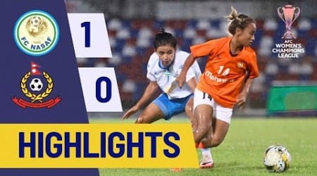 APF FC vs FC NASAF | Match Highlights | Preeti Rai | AFC Women&#39;s Champions League 2024/25