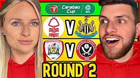 CARABAO CUP ROUND 2 PREDICTIONS