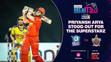 Central Delhi Kings vs South Delhi Superstarz | DPLT20 Highlights | JioCinema &amp; Sports18