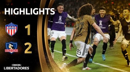 JUNIOR vs. COLO-COLO | HIGHLIGHTS | CONMEBOL LIBERTADORES 2024