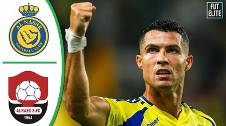 CRISTIANO RONALDO Goal | Al-Nassr vs Al-Raed 1-1 Extended Highlights &amp; Goals 2024