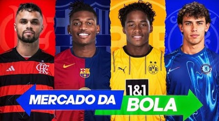 ENDRICK será EMPRESTADO? l BARÇA MIRA RAFAEL LEÃO l MICHAEL ACERTA com FLA l J. FÉLIX é do CHELSEA