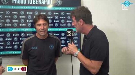 Conte post Napoli-Bologna 3-0