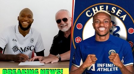 BREAKING NEWS! LUKAKU TO NAPOLI DONE DEAL! VICTOR OSIMHEN TO CHELSEA? Chelsea LATEST news